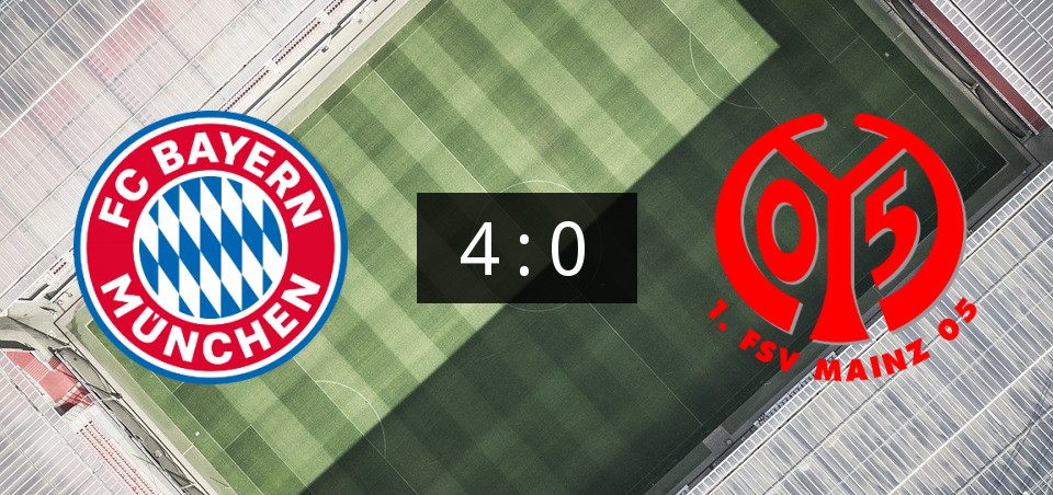 Mainz verliert auswärts mit 4:0 deutlich gegen Bayern ...