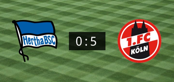 Hertha gegen Köln