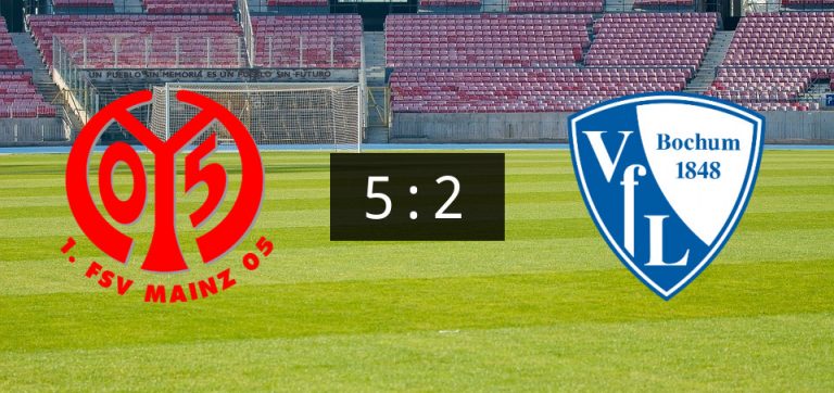 1. FSV Mainz 05 siegt 5:2 gegen Bochum | fussball-news.de
